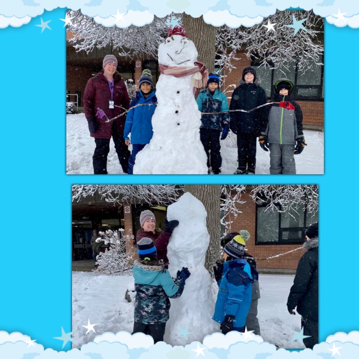 A perfect activity for a snow day! #FunWithTheWolfpack