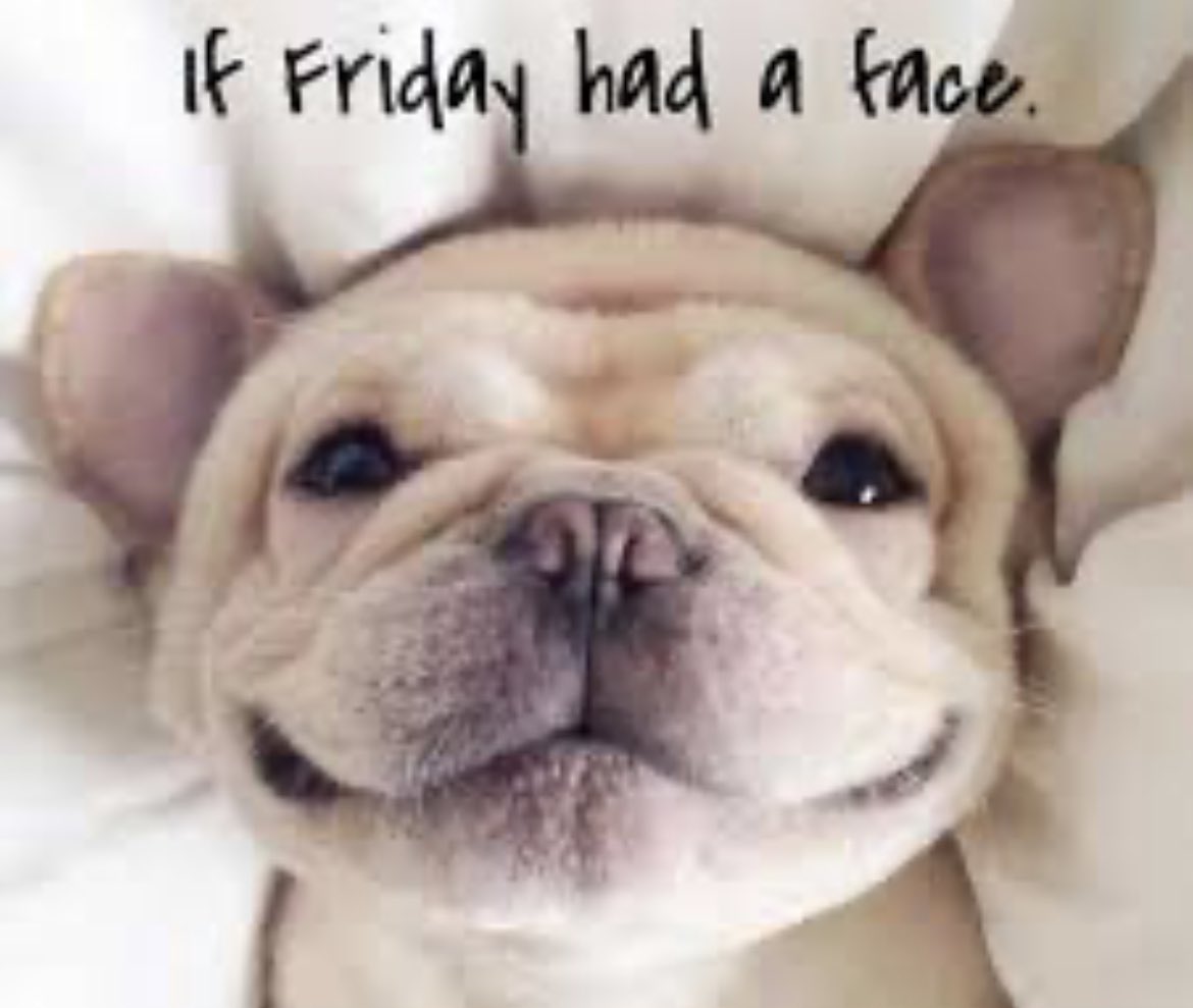 It’s friiiiiday! Have a great day! 💜