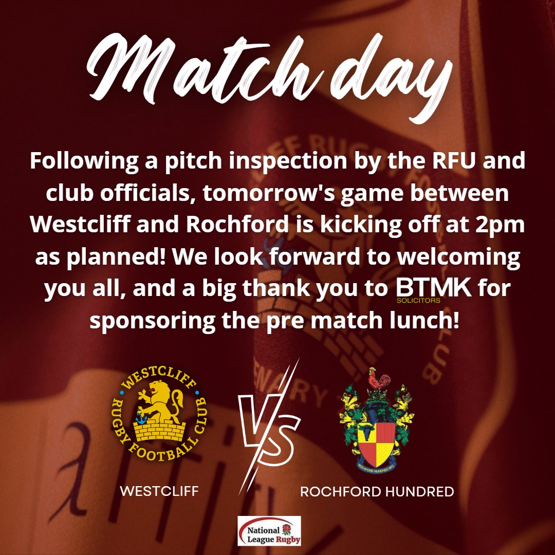 Westcliff RFC on Twitter: 