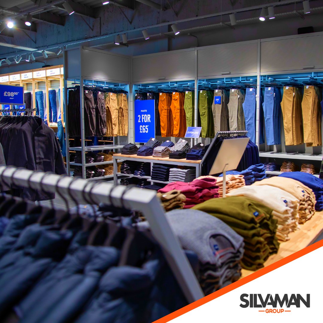SilvamanGroup's tweet photo. Working with our client Bestseller, we managed to turn around the Fasttrack fit out of their new Jack &amp; Jones store at West Midlands Designer Outlet in time for a Christmas opening

 #bestseller #jackandjones #westmidsoutlet #retailfitout https://t.co/ZnZeymIro7