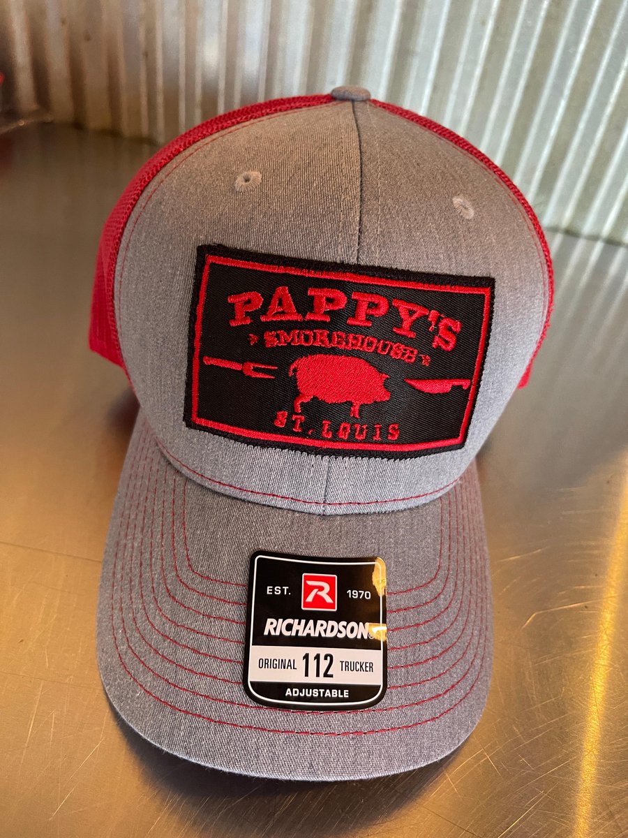 THE hat that's on every BBQ enthusiast's list this year? You're lookin' at it! ⤵️

Available at the register or online for nationwide shipment ➡️ pappyssmokehouse.com/product-page/p…

#bbq #swag #bbqgits #hat #richardson #pappyssmokehouse #pappysstpeters #christmas #stlgifts #explorestlouis