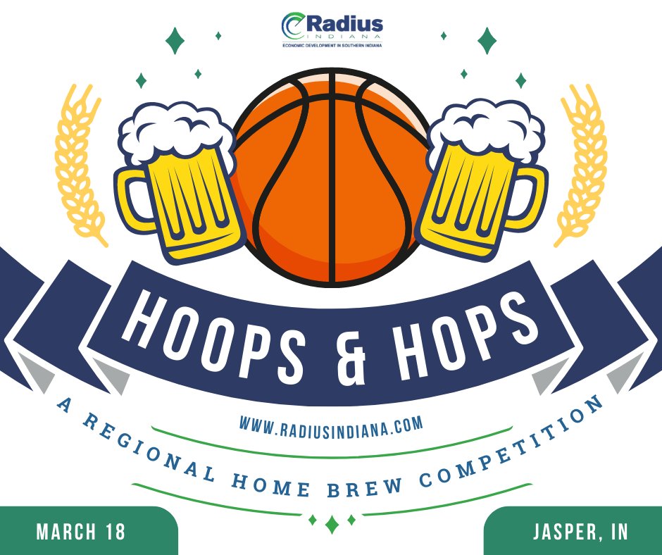 A home brew competition is coming to Jasper March! To register for the event, please follow this link: tinyurl.com/38epybp9

Read more about the competition in the link below -- and please share with local home brewers! 

radiusindiana.com/regional-home-…