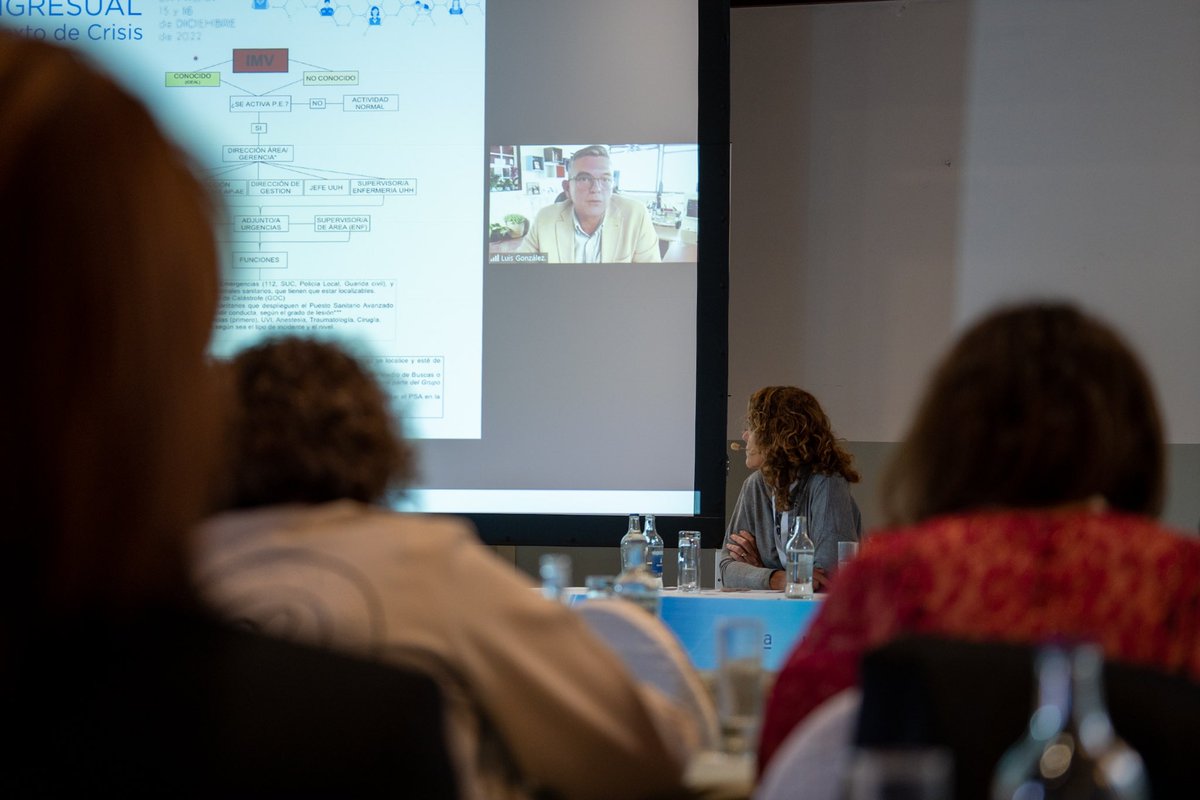 24CNH_'s tweet photo. 📸 Las imágenes de este segundo día de la 1ª Jornada Precongresual “Atención Sanitaria en el contexto de crisis” en #LaPalma. Organiza @SEDISA_NET y  @ANDEorg

#23CNH | #Hospitales2023 https://t.co/RW1iyzoNL4