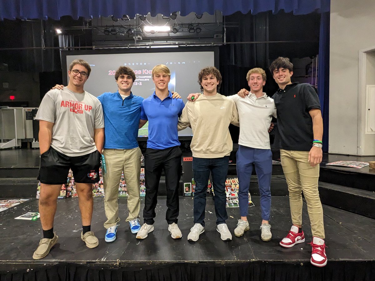 Another Kings Football record...

Six All State football players!

#ArmorUp