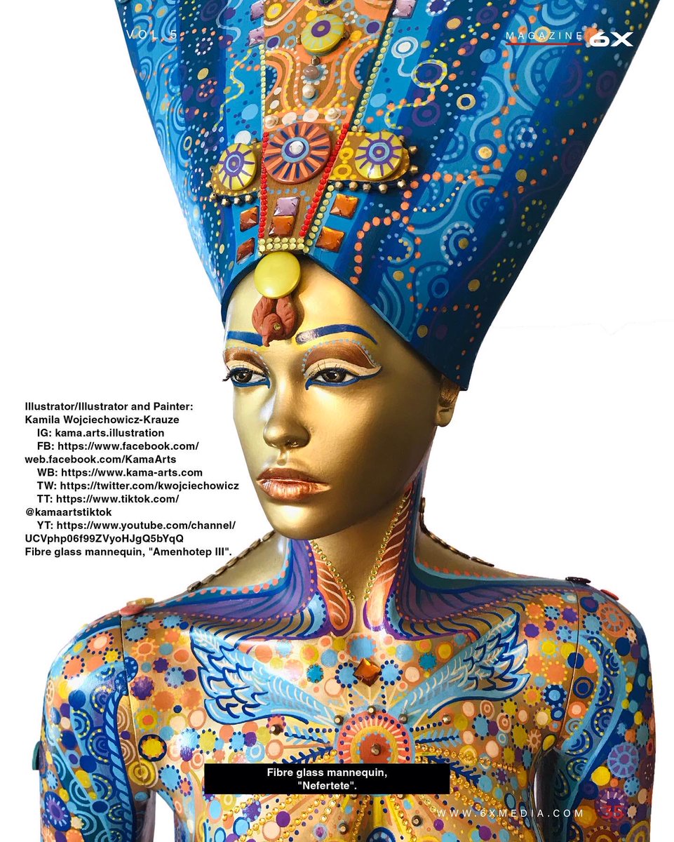 kwojciechowicz's tweet image. 6X Fine Art Magazine published my mannequins! I'm so glad that they decided to publish them and include my artist statement. :D #6xmagazine #publishedagain #kamaarts #kamilawojciechowiczkrauze #manekiny #mannequins #6xfineart #fineartmagazine #twiggy