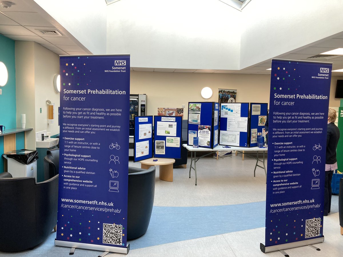 Spent this morning with the team mocking up what our Cancer Prehab Hub will look like in January. Can’t wait to offer this to patients!