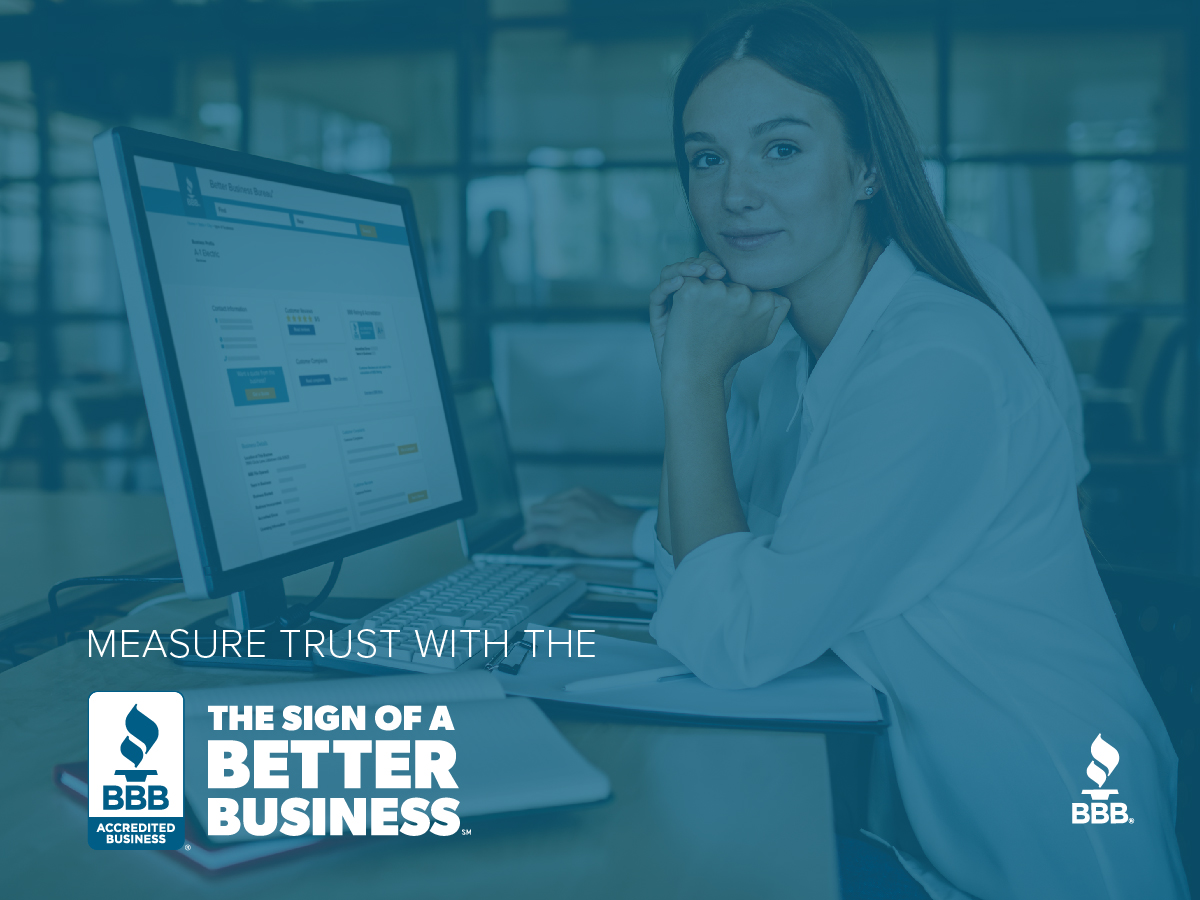 BBBAtlanta's tweet photo. When you’re BBB Accredited, you get access to metrics that indicate the trust your business is generating. Get Accredited! https://t.co/zrr2mCWYm8

#BBBSignofaBetterBusiness #BBBSeal #BBBAccreditedBusiness #StartWithTrust https://t.co/3XyB8pkTIu