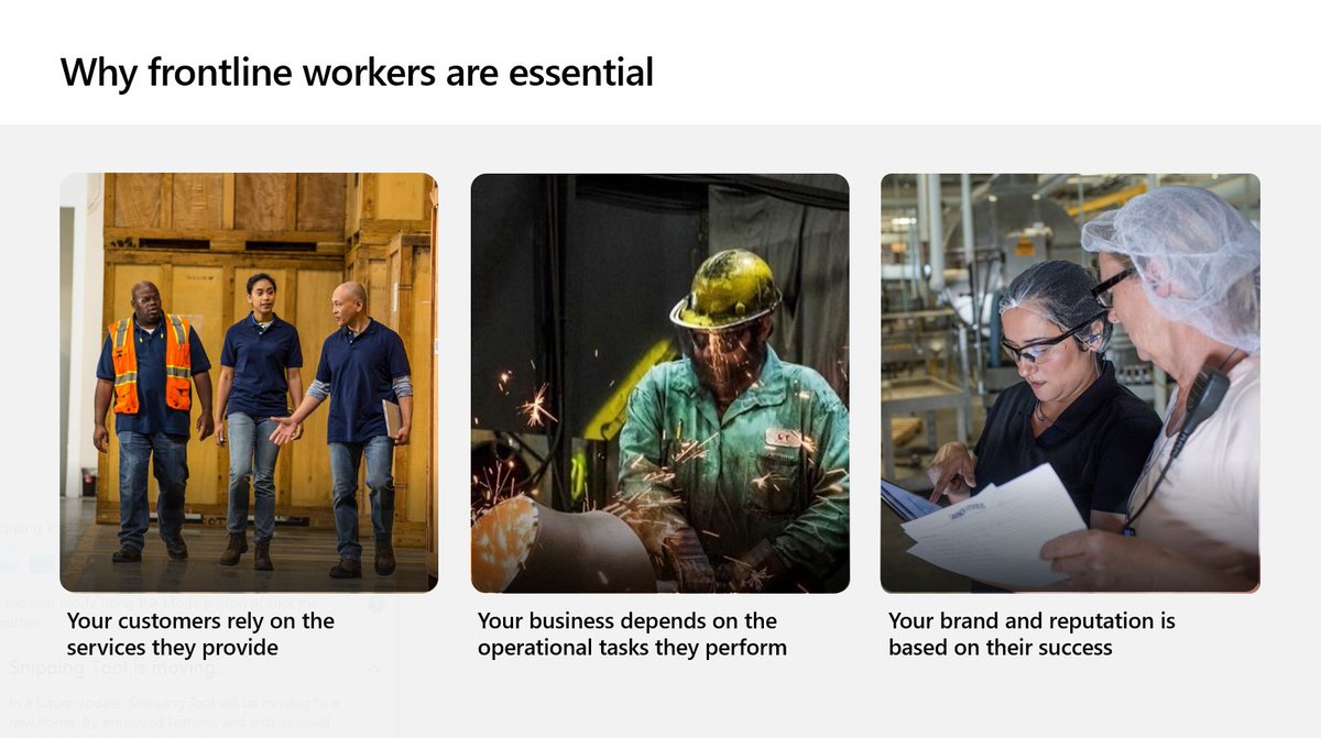 #MicrosoftTeams is being used by many as a communication &amp; collaboration tool. We have the expertise to design and deploy innovative solutions to empower frontline workers.
 
👇 Find out if you're eligible for a Microsoft funded frontline worker workshop: hubs.li/Q01w1LqV0