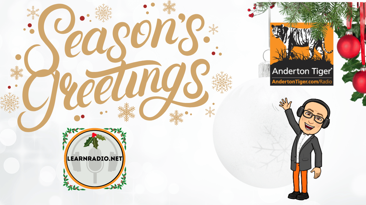 RussellPrue's tweet photo. To all of our supporters, customers and listeners, thank you for a great 2022.  If you're breaking up today, may I wish you the warmest of Season's Greetings &amp; A Happy New Year. From everyone at @LearnRadioLive &amp; @andertontiger https://t.co/SryLbX8Aah