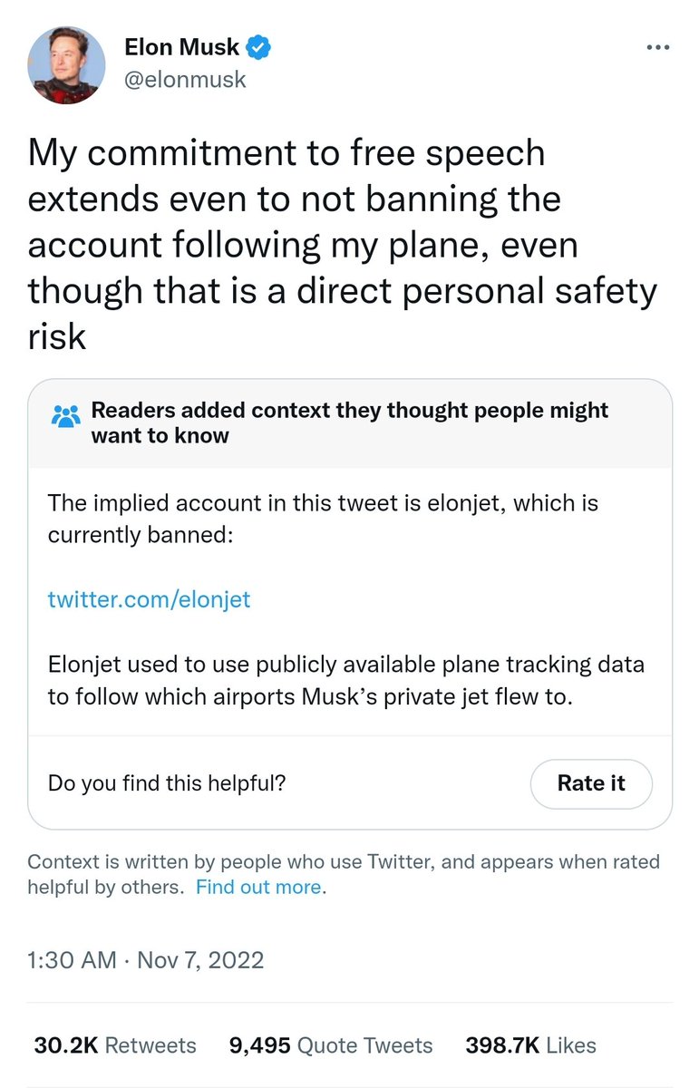 AVelturo's tweet photo. Well...
#ElonMusk #ElonMuskIsATroll #ElonMuskIsATroll #elonsjet #ElonMuskJet #ElonTheSnowflake #Anonymous @elonjet https://t.co/93zB6GkpAZ