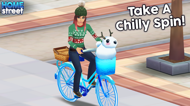HomeStreetGame's tweet photo. Wrap up warm and blow the cobwebs away with a brisk winter bike ride! The Icy Bike is available in the Vehicle showroom section of the shops now for a limited time!
#HomeStreetHome #HomeStreetGame https://t.co/vH6iDcnOVP