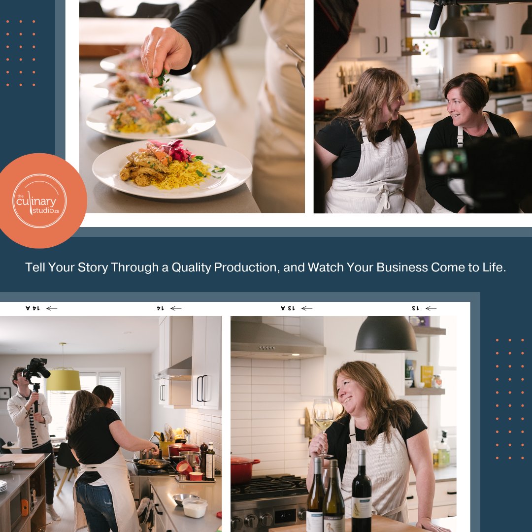 Join us behind the scenes of our production shoot with @theculinarystudio 🎥 

Looking for a fun and unique cooking experience you can enjoy from the comfort of your own home?

Sign up for one of their upcoming virtual classes at bit.ly/3W6BYE5 

#SwayAdvertising