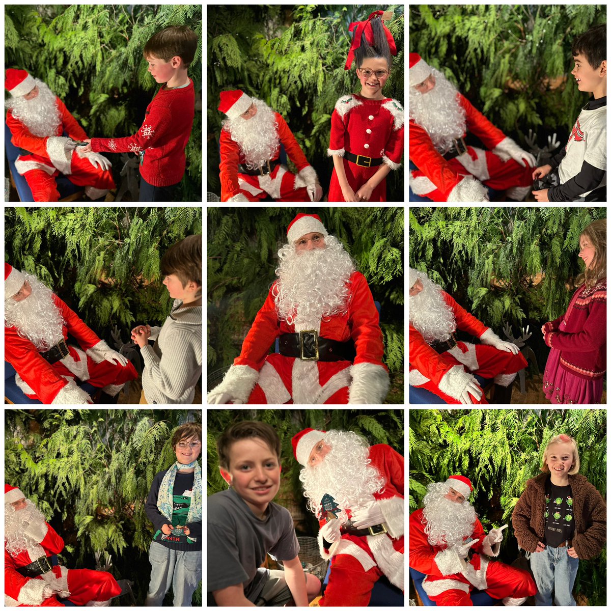 Rendcombjuniors's tweet photo. The Juniors @RendcombCollege loved meeting Father Christmas in our snowy woodland and had lots of party fun with #CaptainFantastic. #ItsBeginningToLookALotLikeChristmas https://t.co/Ib7fJmoWKT