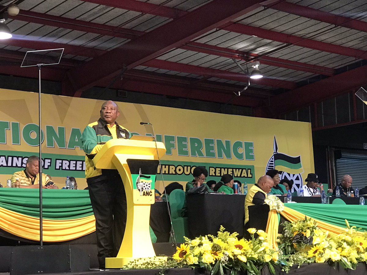 SITHOLEEXPRESS on Twitter "President Cyril Ramaphosa now delivers a
