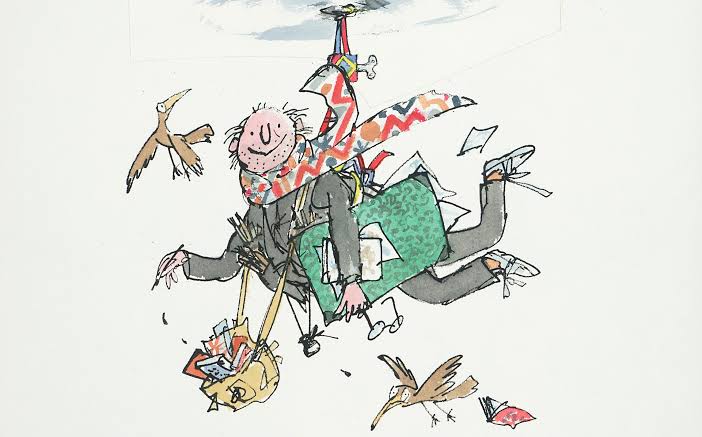 Happy 90th birthday to my favourite illustrator, Quentin Blake! 