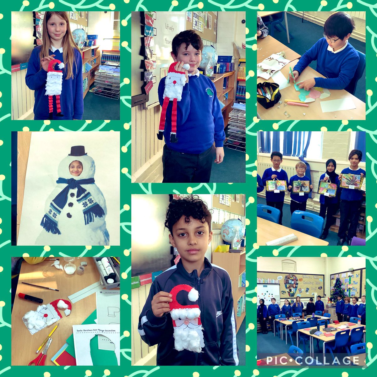 #Christmas crafts in #KeyStageTwo 🎄🎅🏻⛄️#creativity