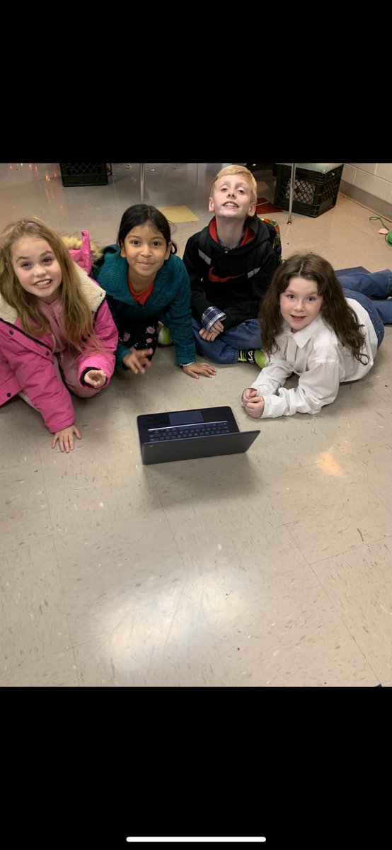 NipperCourtney's tweet photo. Ms. Bennett’s third graders at JBES are loving learning to code! 👩🏽‍💻🧑🏻‍💻👩🏻‍💻Here they are coding a Dance Party and the Hello World activity on #HourOfCode. #WeAreRCSTN https://t.co/f8SqLj2yl8