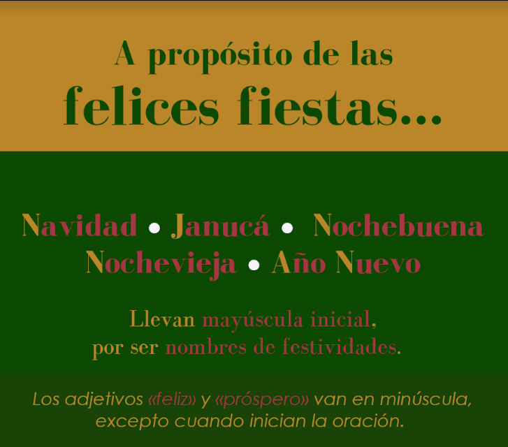 Así como Halloween, Reyes y San Valentín, los nombres de las festividades llevan mayúscula inicial.
#palabra #escribir #escritor #escribo #ortografía #poeta #escritora #leer #estudiar #escritos #texto #libro #libros #escribirbien #LibrosRecomendados #diccionario