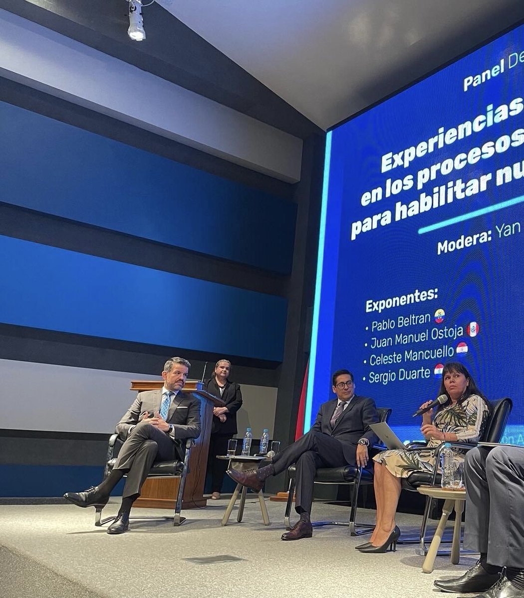 Nuestro presidente (<a href="/FipesOficial/">FIPES</a>), <a href="/jostoja/">Juan M Ostoja</a>, participa en el panel de debate sobre experiencias regionales en procesos regulatorios en #educación superior en Latinoamérica, organizado por el Grupo Alianza para la Educación, conformado por universidades privadas del #Paraguay.