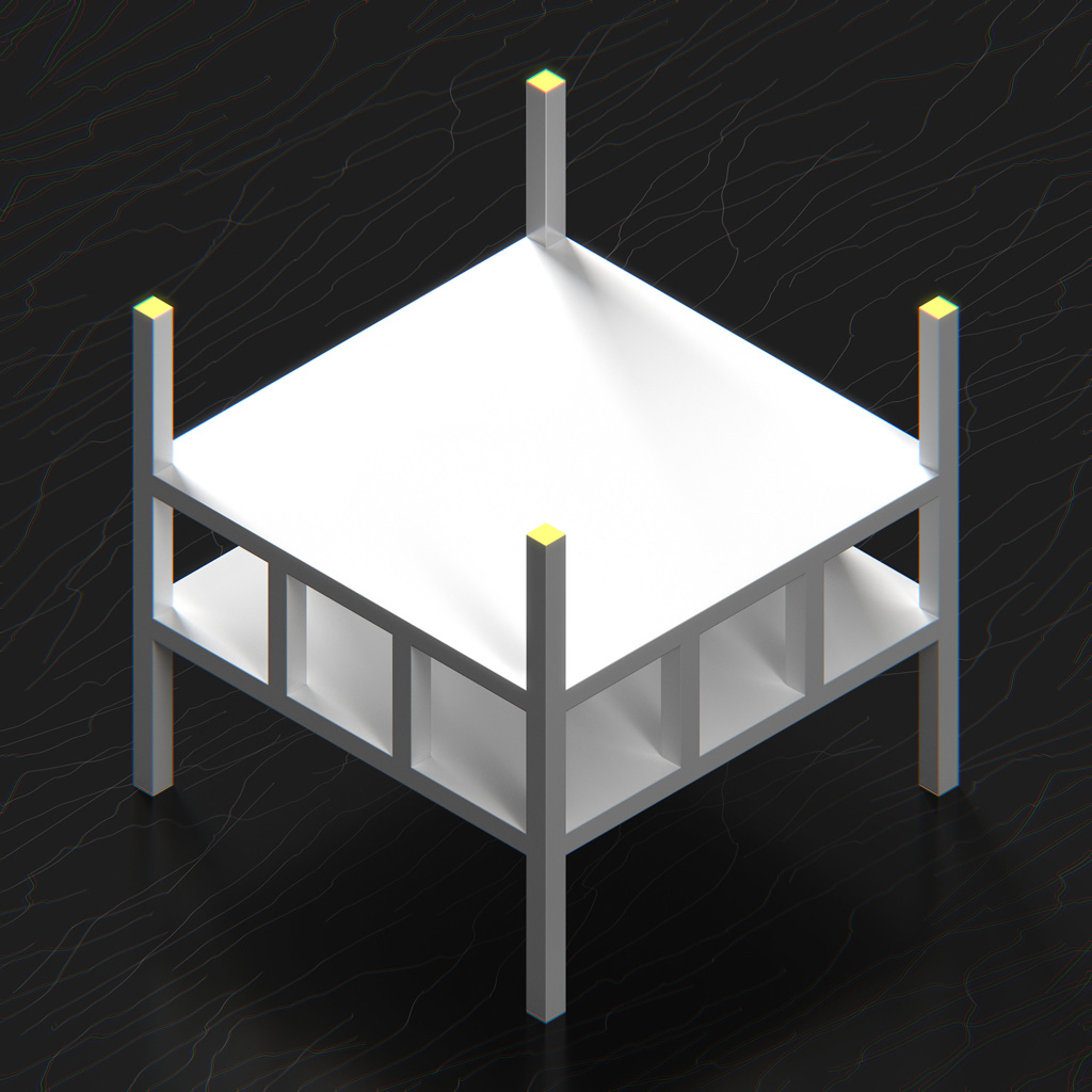 IncompleteCubes's tweet photo. Incomplete Cube #165
.
#incompletecubes #generative #art #geometry #form #nft #opensea #architecture #geometry #cube #permutation #design #abstract #axonometry #isometric #posthuman #abstractart #generativeart #digitalart #blocks #blockchain #cleannft #collection #berlin https://t.co/67bpbgW9dg