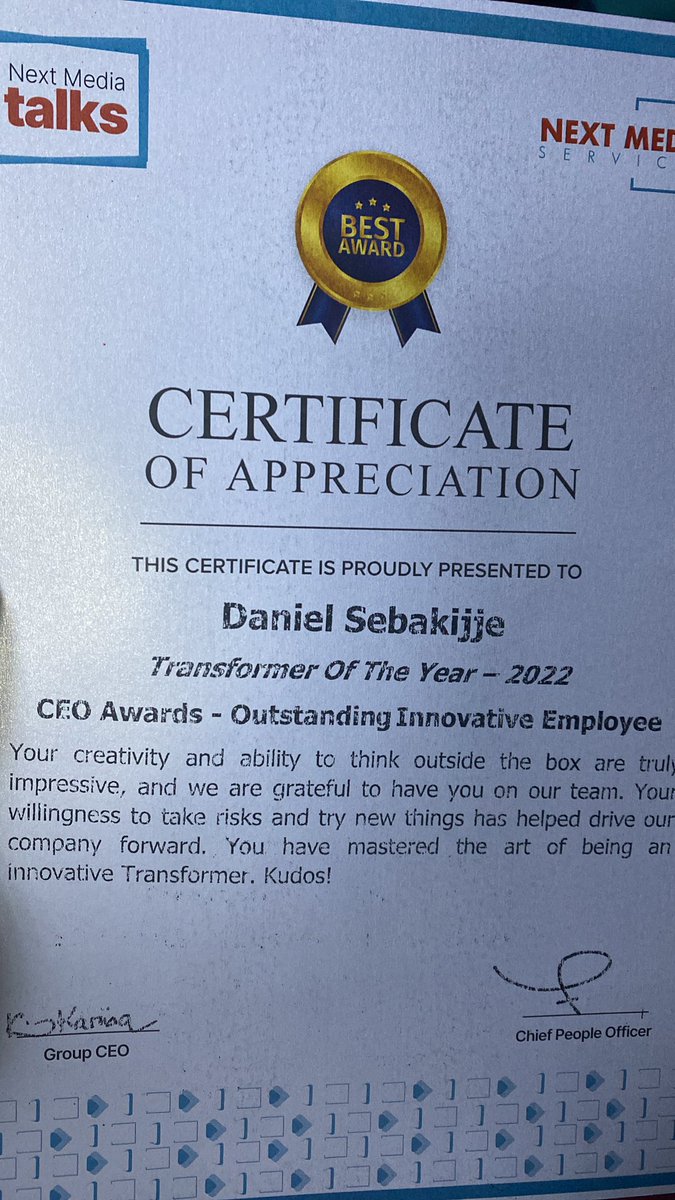 Daniel Sebakijje tweet media