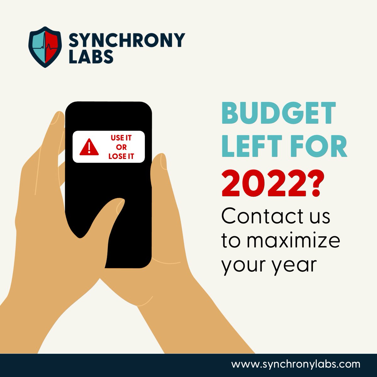 Trying to utilize your budget for 2022? Contact Synchrony Labs to hear how we can help maximize your annual budget for preclinical studies with holiday discounts before year end.
#synchronylabs 
#preclinicalstudies