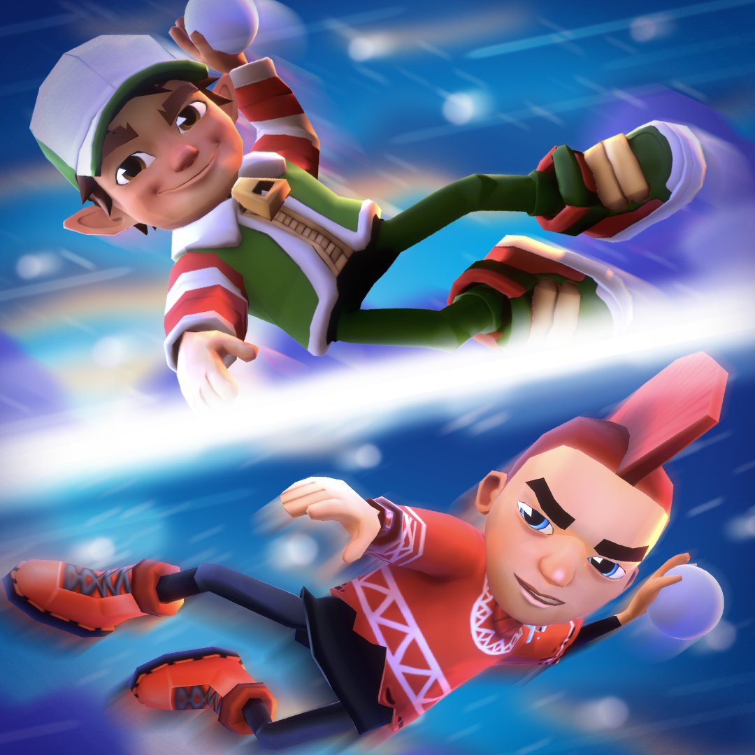 Subway Surfers on X: 🌨️ #BattleOfTheBlizzard 🌨️ Battle it out