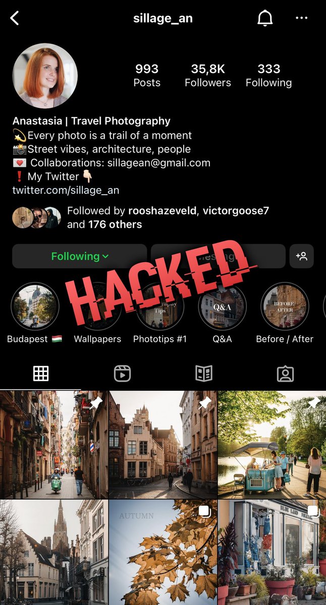 Anastasia K (@sillage_an) on Twitter photo <a href="/instagram/">Instagram</a> help me restore my hacked account! I spent 3! months trying to reach your support team. Iโve password and email but hackers managed to turn on 2-factor authentication and I canโt get into my acc๐ซ Selfie videos donโt work. Pls do something!
Will be grateful for ๐/๐ค <a href="/instagram/">Instagram</a> help me restore my hacked account! I spent 3! months trying to reach your support team. Iโve password and email but hackers managed to turn on 2-factor authentication and I canโt get into my acc๐ซ Selfie videos donโt work. Pls do something!
Will be grateful for ๐/๐ค