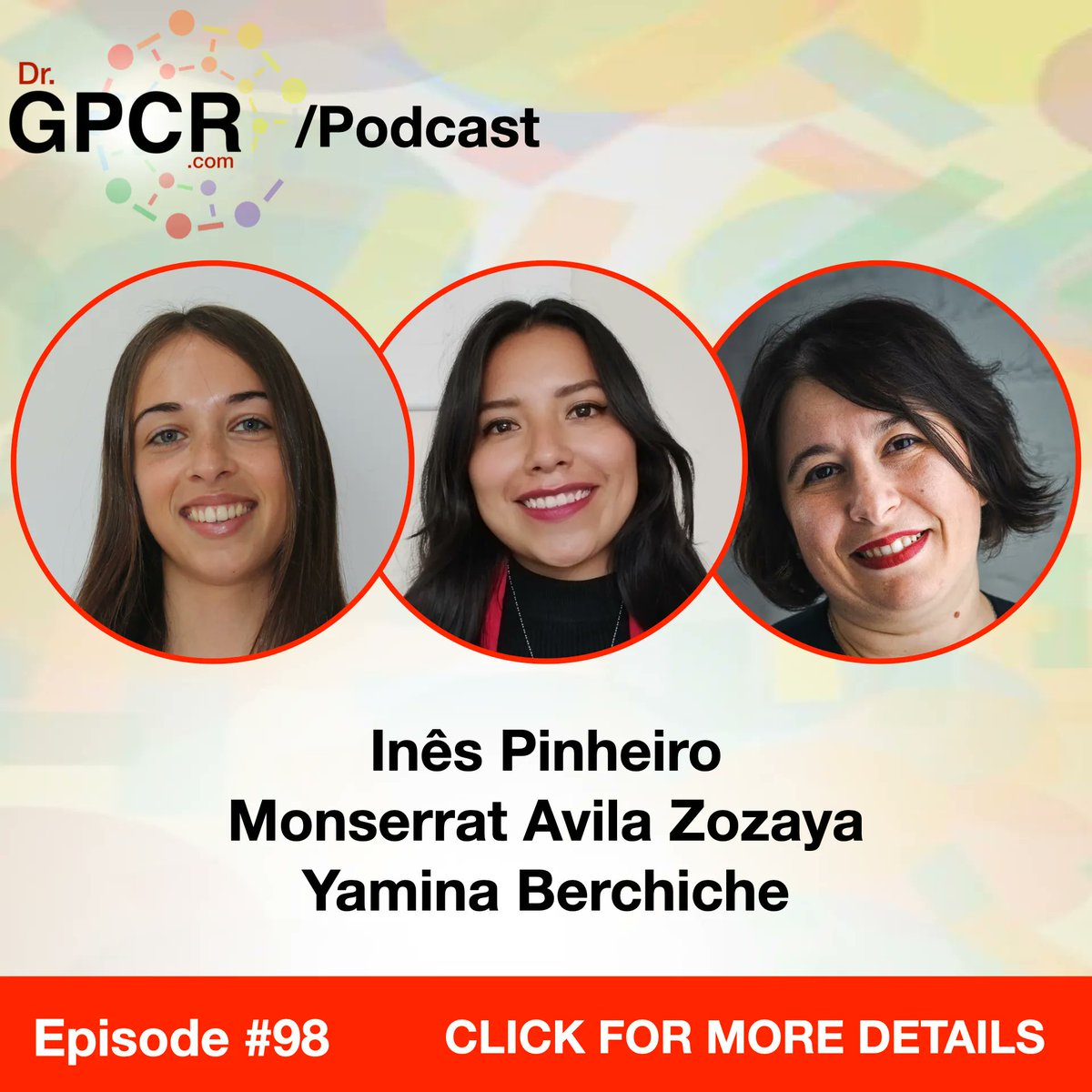 This week on <a href="/DrGPCR/">DrGPCR</a> podcast, we have a special episode with our <a href="/DrGPCR/">DrGPCR</a> Team, <a href="/InesMPinheiro1/">Inês Pinheiro</a> MSc. and Dr. <a href="/MonserratA_Z/">Monserrat Avila</a> as guests. Watch full video of Episode 98 with a premium membership today.  Listen in wherever you get your podcasts.
➡️bit.ly/3FWnOQz
#gpcr #drgpcr