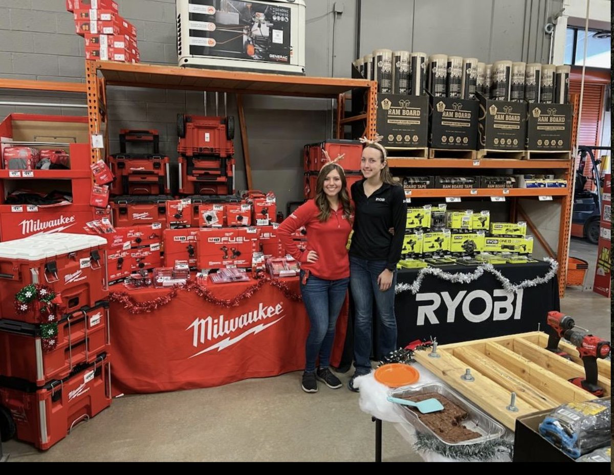 Kelsey :) (@boilerupkyounce) on Twitter photo Happy Demo Day from #2001! Madelynn Frump and I are working together today hosting a "Winter Wonderland" in Merrillville! Looking forward to a great day of selling Milwaukee and Ryobi tools! ๐ชโ๏ธ๐๐งฐ Happy Demo Day from #2001! Madelynn Frump and I are working together today hosting a "Winter Wonderland" in Merrillville! Looking forward to a great day of selling Milwaukee and Ryobi tools! ๐ชโ๏ธ๐๐งฐ