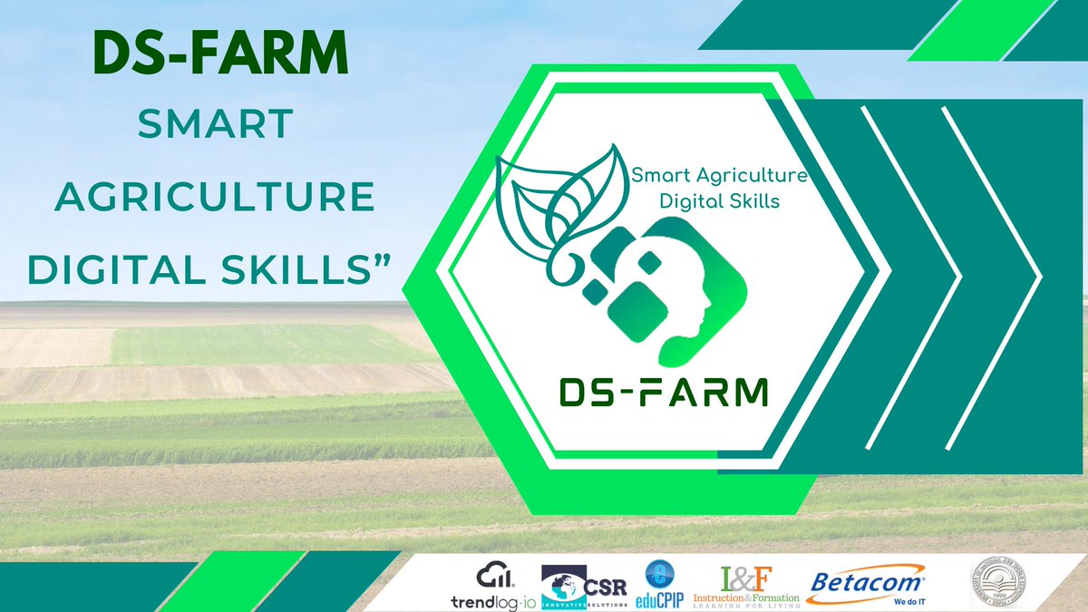 “Smart Agriculture Digital Skills” (DS-Farm) indicates the project’s strong focus on developing innovative digital tools that will improve and provide ease of access to individuals within the farming industry.