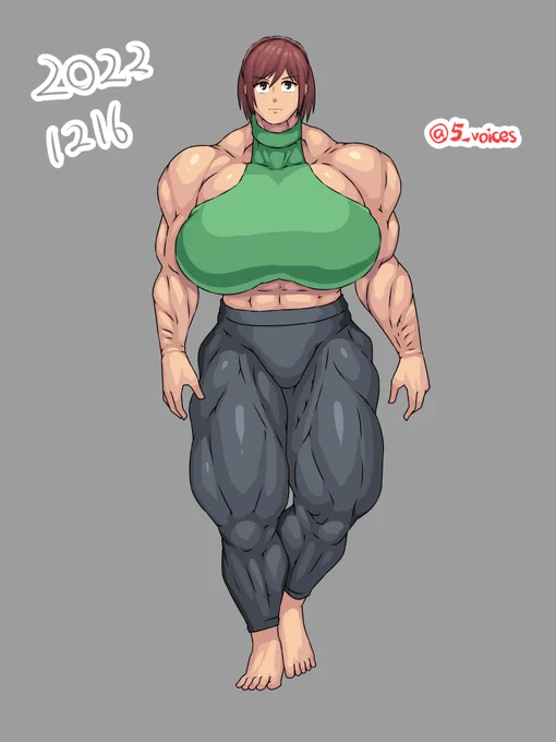 ポートレボディビル模写。 