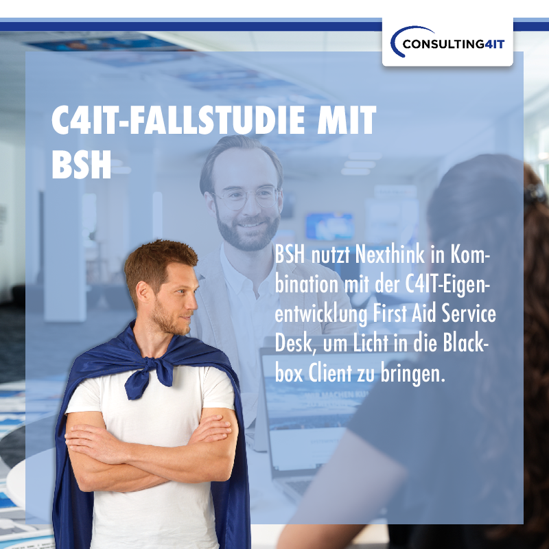 C4IT_GmbH's tweet photo. 📝#Fallstudien Freitag 📝
#BSH & CONSULTING4IT 🤝
Welche Vorteile der Einsatz von #Nexthink bietet und wie es in Kombination mit #F4SD noch effizienter genutzt werden kann:
👉https://t.co/xQzTPHxtC8
#EnduserExperience #ClientAnalytics #ITServiceDesk https://t.co/yQbA3D1owb
