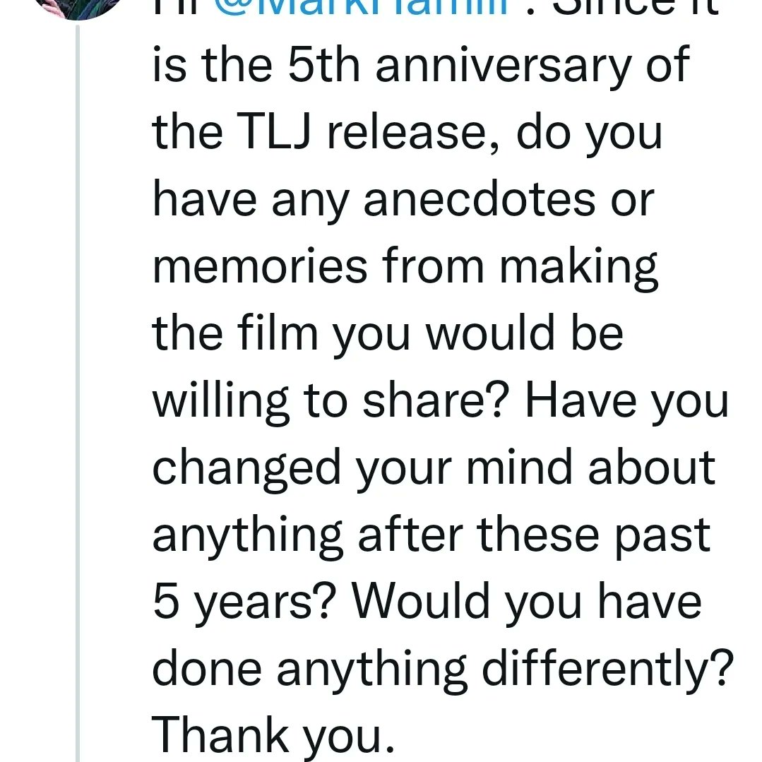 1Flukeskywalker's tweet image. The full transcript of my in depth interview with Mark Hamill last night. Reading it may give you tears of joy and change your life forever. It may even make you a much better person. Enjoy! @5chw4r7z @HeatherThomasAF @lifesafeast @GabrielleOrlita @bader_diedrich @LydiaCornell