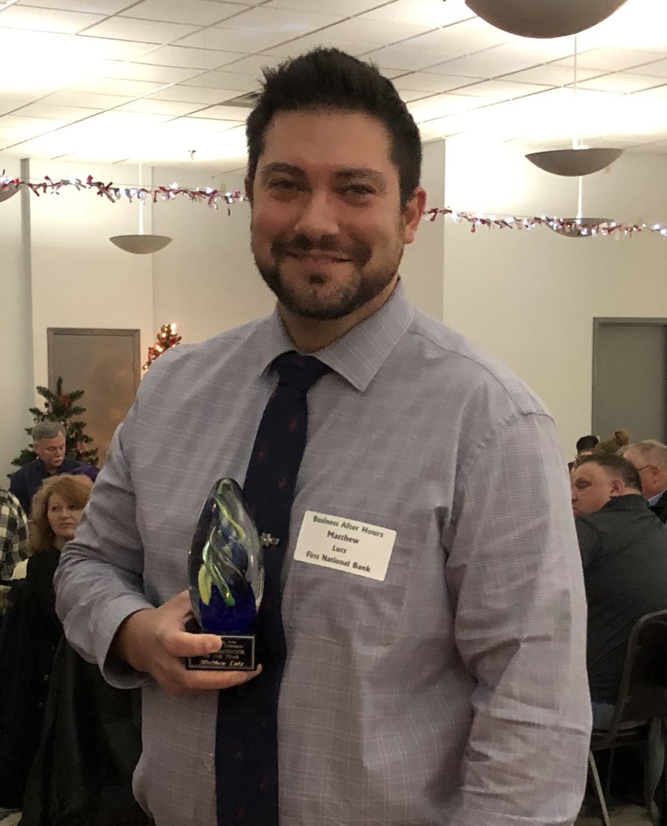 fnbimk's tweet photo. Congratulations to our CFO, Matt Lutz, on winning the award for 2022 Ambassador of the Year at the Dickinson Area Chamber of Commerce Chamber Awards Ceremony! https://t.co/dEvu6WIWjy