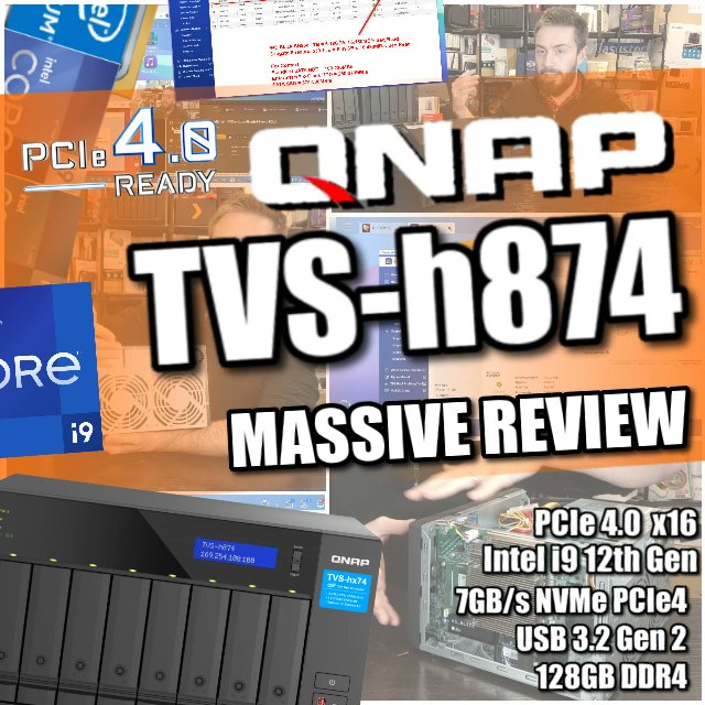 RobbieOnTheTube's tweet photo. My @QNAP_nas TVS-h874 NAS Review is *NOW LIVE* and quite possibly the MOST POWERUL desktop NAS drive I have ever reviewed. But does it deserve your data? Let's find out.
Written Review - https://t.co/UxxfnniYho
Video Review - https://t.co/CxCnr4zBc6
#QNAP #NASDRIVE #DATASTORAGE https://t.co/5mnn29Eq55