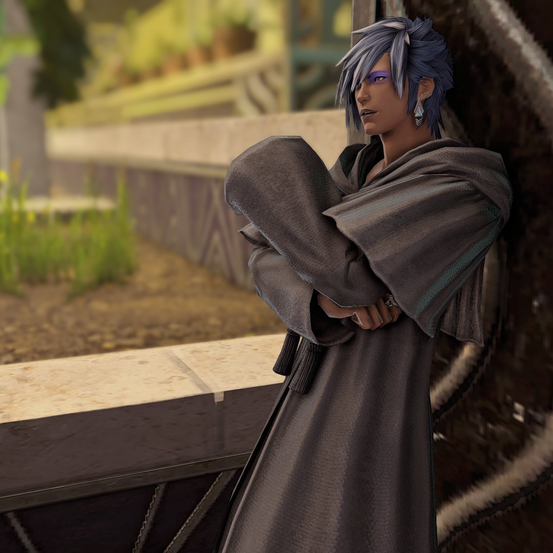 My Ancient for Eoin isn't Azem but Halmarut and I didn't name him after a greek god but as a astronomy concept? XD Parallax. "Parallax is the observed displacement of an object caused by the change of the observer's point of view." 
#GPOSERS \#NenekoColorS