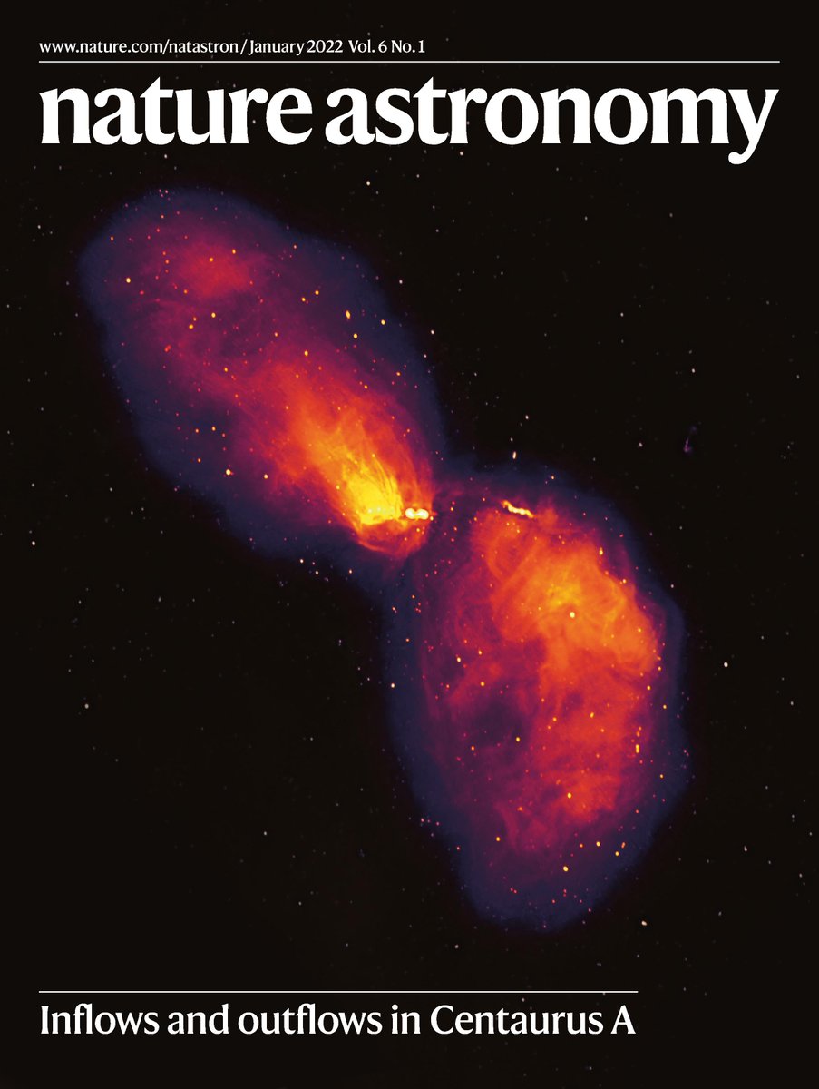 The winner of #NAstroCoverComp 2022 is… the wonderful image of Centaurus A from <a href="/Benjy_man/">Benjamin McKinley</a> et al.! Another winning image of Cen A, to add to the 2021 winner; this time with <a href="/mwatelescope/">MWA</a>. Congratulations to everyone involved!🏆 
(Read the paper here: rdcu.be/c1KFx)