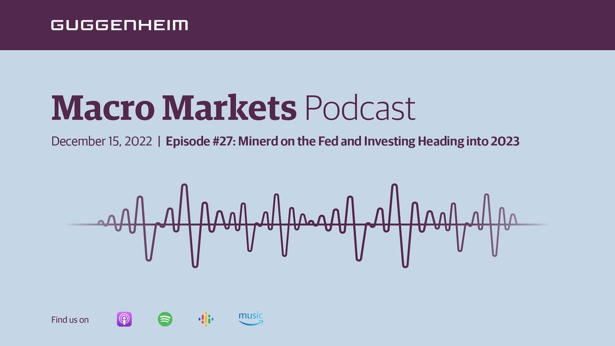 GuggenheimPtnrs's tweet photo. .@ScottMinerd joins the year-end episode of Macro Markets on Fed Day for a wide-ranging discussion of the Federal Reserve’s execution of monetary policy, economic conditions, the investment landscape for risk assets, portfolio strategy, and more.  https://t.co/Xzh3SFEmPj https://t.co/QycSwRiLWf