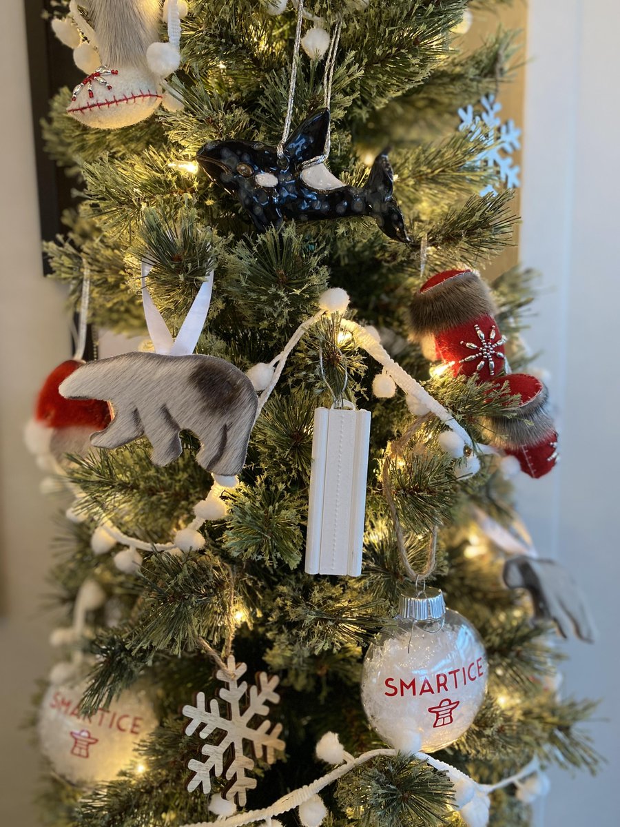 SmartICE_Arctic's tweet photo. Our northern themed tree has some new additions this year! Check out our 3D printed #SmartBUOY and handmade polar bear ornaments. We are happy to support local and Indigenous artists!
Follow this link for @CaitlynBaikie's handmade crafts ➡️ https://t.co/jSKNNHiKt6 https://t.co/99P3jsTpGR