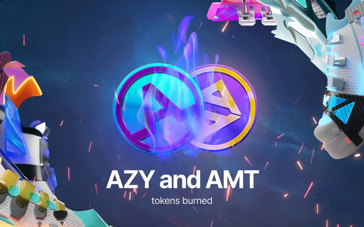 🔥 $AZY and $AMT TOKENS ARE BURNED! Friends, as we promised earlier, we burned more than 5 million $AZY and $AMT tokens from AMAZY treasury! ❗️Burning tokens from the treasury contributes to supporting both the main project token and the entire AMAZY app! #AMT #AZY #CRYPTO