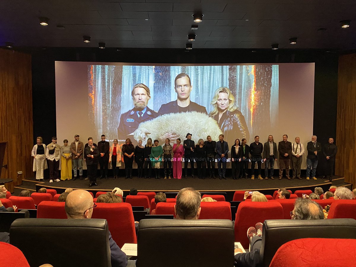 Our <a href="/niemi_heidi/">Heidi Niemi</a> at the premiere of #AllTheSins in Helsinki yesterday. The 3rd season of this award-winning crime drama, featuring Heidi, comes to the UK next year. 

#scandinoir 
#nordicnoir
#crimedrama