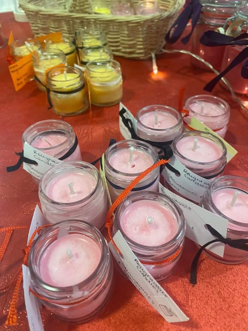 RelightableBHS's tweet image. ✨️Community Appeal✨️
We make candles out of recycled mini jam jars to prevent them going to landfill. We are appealing for any donations of little jam jars (like in the pictures below) that we could transform into candles. Please get in touch with us if you do!