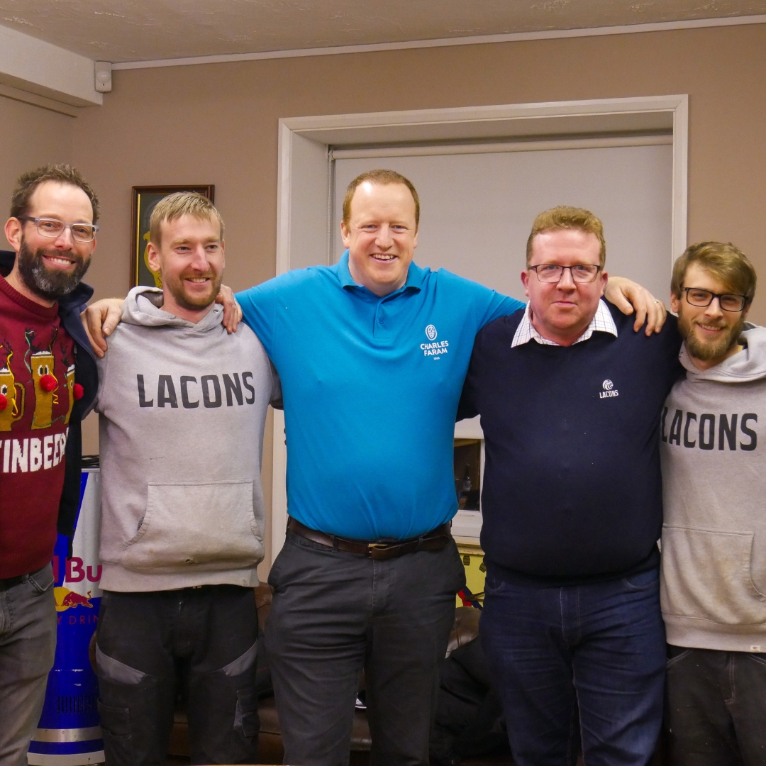 LaconsBrewery's tweet photo. Thanks to @CharlesFaram for bringing along a selection of outstanding quality hops. 

The brewers have picked our hops for 2023 and we’re looking forward to brewing some great beers next year. 

#hops #charlesfaram #craftbrewing #beerwriting #britishbrewing #localbeer https://t.co/R8lPiV4nwT