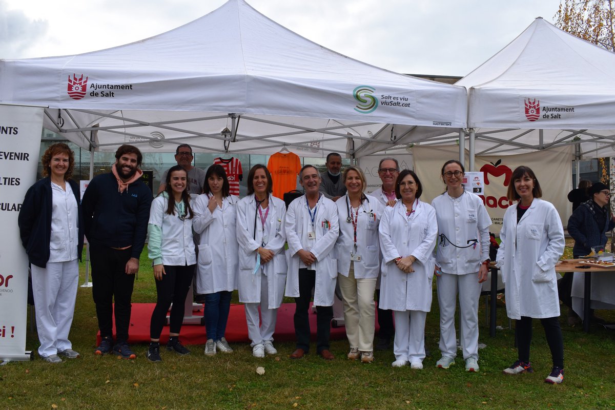 iasgirona's tweet photo. ❤️I tot plegat, amb la col·laboració de les associacions de Prevenció i Ajuda a les Malalties del Cor @Gicor3 i #MACOR, l’empresa AGAR, l’Ajuntament de Salt @ViladeSalt, professionals, pacients i públic ‼️

Milers de gràcies! #LaMaratóSempreBatega 🫀 https://t.co/D5WvLhV746