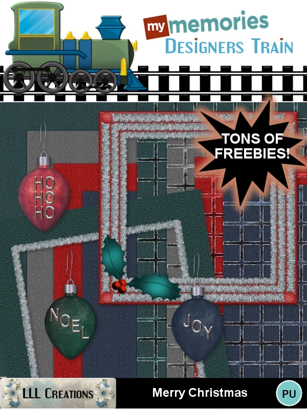 LLLCreations's tweet image. My Memories December #Blogtrain All Aboard🚂
My contribution to the Blog Train is called 'Merry Christmas'
Head on over to my blog &amp;amp; ride the train: bit.ly/LLLBlog
Free until Dec. 31st

#scrapbooking #digitalscrapbooking  #scrapkits #LLLCreations #free #freebies #freebie