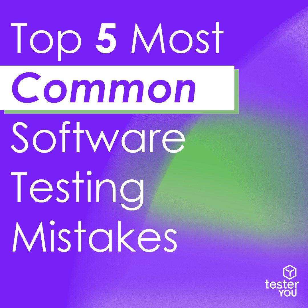 TesterYouHQ's tweet photo. π‘ Don't let the errors ruin your launch. Check out the top 5 most common software testing mistakes to avoid! π
What additional common errors are you noticing? π€
https://t.co/PldGw0Etj0
#SoftwareTesting #TestingMistakes #SoftwareLaunch #TestAutomation #TesterYou https://t.co/gFxdlZ53HN