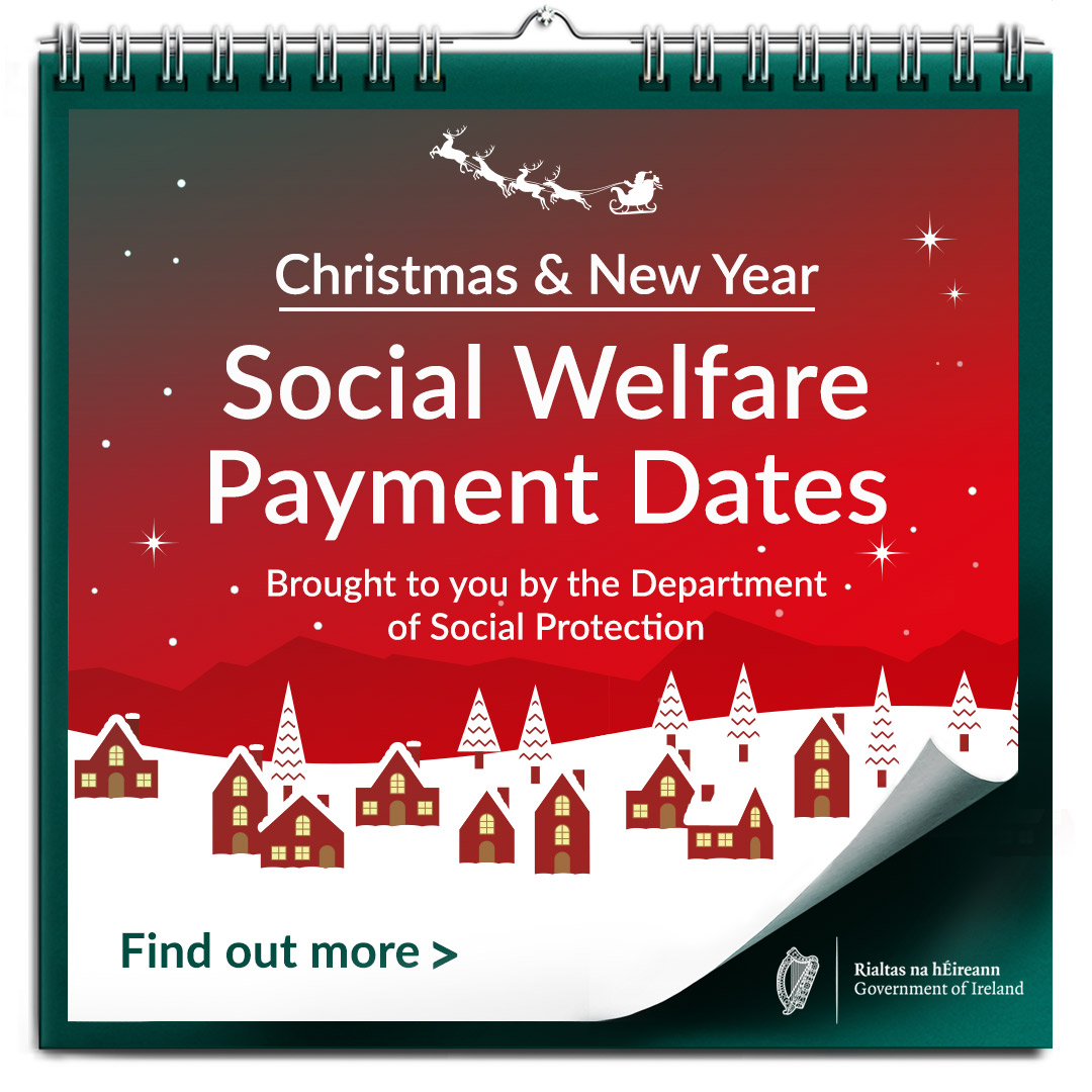Department of Social Protection on Twitter "🎄If you receive a social