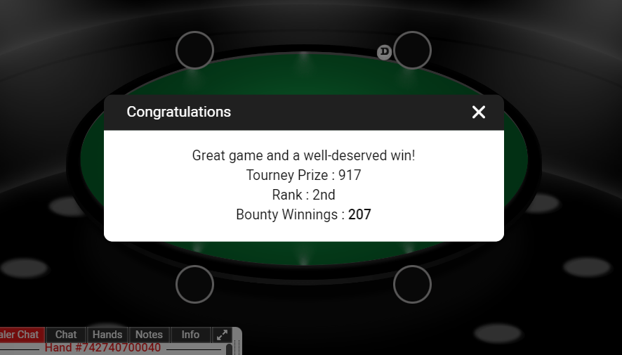 brawd375's tweet image. good start for the day💪...so much value in these small tournaments #smallStakesTournament #mttpoker