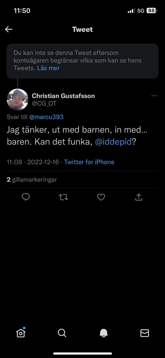 iddepid's tweet photo. @CG_OT @marcu393 Ser ju inte vad som diskuteras men barer är ju alltid bra! https://t.co/mUIeUVN8Le